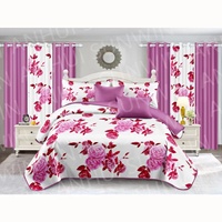 En Stock 10 Pièces Ensemble Couette et Couvre-lit King Size Doux au Toucher – Parure de Lit Grande Taille Vente Chaude