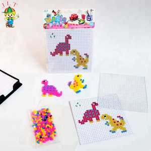 Jouets éducatifs DIY en gros, perles <span class=keywords><strong>Hama</strong></span> Perler en forme de <span class=keywords><strong>dinosaure</strong></span> personnalisées, 5 mm, perles <span class=keywords><strong>Hama</strong></span> écologiques - Product Image 4