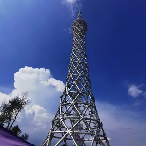 Torre de Radio Autoportante de 4 Patas de Acero Q345B de Alta Resistencia para Infraestructura de Transmisión de Señales de Radio FM AM en Áreas Urbanas - Product Image 2