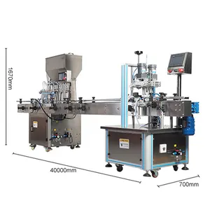 Máquina automática de llenado de pasta líquida de sésamo, girasol, Oliva, vegetal, palma, coco, máquina de tapado de tornillo