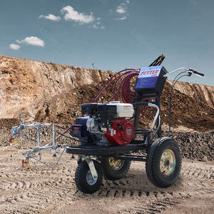 Precio de fábrica Máquina de marcado de línea de hormigón Máquina de marcado de camino de pintura en frío - Product Image 5