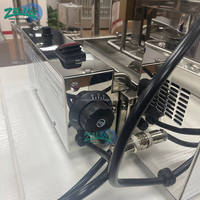 Máquina Automática para Hacer Donuts, 4 Filas, Mini Máquina Eléctrica para Freír Donuts, 1800 Piezas/h, Máquina para Hacer Mini Donuts de Alta Velocidad para Panadería y Pastelería