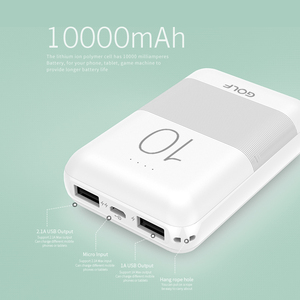 Chargeur de batterie au lithium portable personnalisé <span class=keywords><strong>prix</strong></span> d'usine chargeur de téléphone portable double USB taille de <span class=keywords><strong>carte</strong></span> de crédit batterie externe 10000mAh - Product Image 3