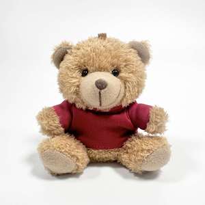 Teddy Bear Plushie Pendant, Colorful Fleece <b>Doll</b>, <b>Cute</b> 11cm Keychain Bear Toy - Product Image 3