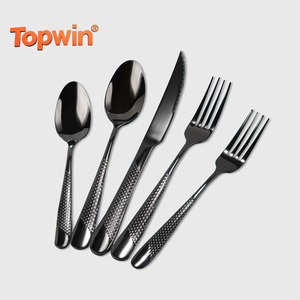 Cubiertos Modernos de Lujo Brillantes de Acero Inoxidable 18/10, Juego de Cubiertos de Oro, Cuchillo, Cuchara, Tenedor, Juego de Cubiertos Plateados para Hotel y Restaurante - Product Image 1