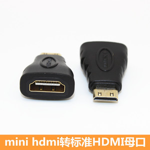ตัวแปลงอะแดปเตอร์มินิ HDMI เป็น HDMI สำหรับการเชื่อมต่อแท็บเล็ต กล้อง DV และทีวี - Product Image 5