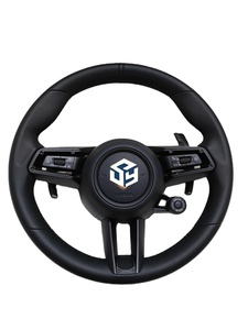 สำหรับ PORSCHE 911 971 996 987 997พวงมาลัยคาร์บอนไฟเบอร์<span class=keywords><strong>แท้</strong></span>สำหรับพวงมาลัย Cayenne Macan Panamera - Product Image 3