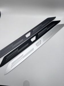 Nhôm Tên tấm tên nơi khoảng trống Anodized Kim Loại Tùy chỉnh hình chữ nhật chải đồng bằng Châu Âu tùy chỉnh Kim Loại Logo thương hiệu dập - Product Image 2