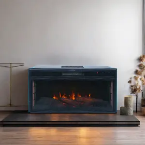 Chimeneas eléctricas antiguas OEM con diseño decorativo, control remoto de bajo ruido, para uso doméstico y hotelero