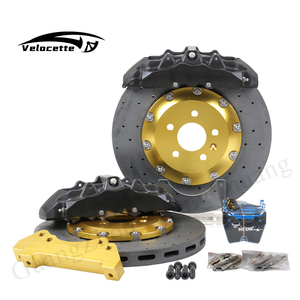 Mise à niveau de la roue avant 19 jantes Kit d'étrier de frein en céramique de carbone GT8 Étrier de frein 8 pistons à disque 380-405mm pour <span class=keywords><strong>bmw</strong></span> X3 X5 <span class=keywords><strong>I3</strong></span> toyota - Product Image 3