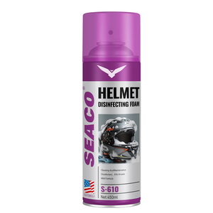 Limpiador de casco de motocicleta de suministro de fábrica, espray de desinfección de limpieza en seco Oem para forro y espuma de casco - Product Image 6