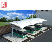 Structures d'ombrage pour voitures, auvent en membrane, tente de stationnement pour voitures