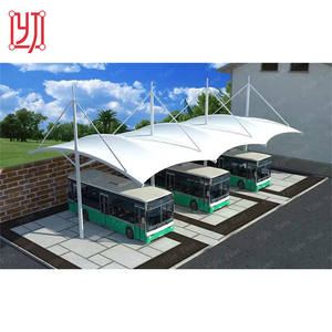 Estructuras de Sombra para Automóviles, Toldo de Membrana, Carpa para Estacionamiento de Autos - Product Image 6