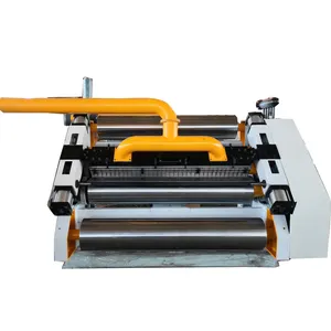 Automatische einseitige E-Flötenplatten-Herstellungs maschine Wellpappen-Karton herstellungs maschine Single Facer Machine