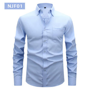 Chemise <span class=keywords><strong>blanche</strong></span> professionnelle pour homme, <span class=keywords><strong>veste</strong></span>, pull, t-shirt à manches longues, coupe slim, couleur unie avec col polo - Product Image 5