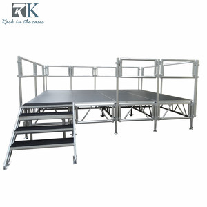 Events Portable Concert Modular Stage Detachable Aluminum Stage Platform Podium for Wedding Stage - Product Image 1
