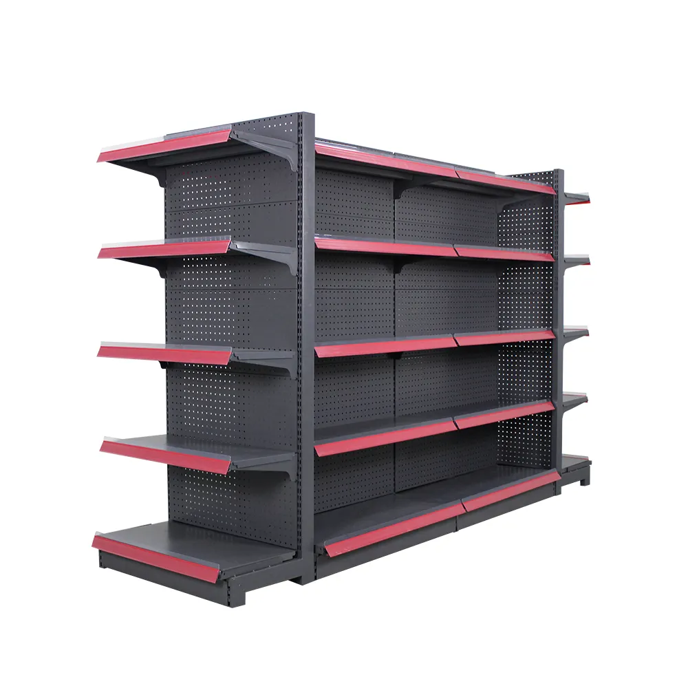 High Quality Standard Heavy Duty Shelves For Retail Store Racking Gandola Shelves gandola shelf