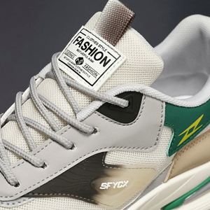 Nouvelles Chaussures de Course pour Hommes 2026 – Antidérapantes, à Plateforme, à Lacets, en Maille Respirante, pour l'Extérieur - Product Image 4