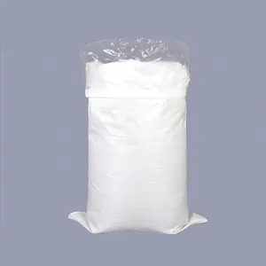 Kantong beras 50kg kain tenun Pp laminasi dengan penggaris Pe plastik