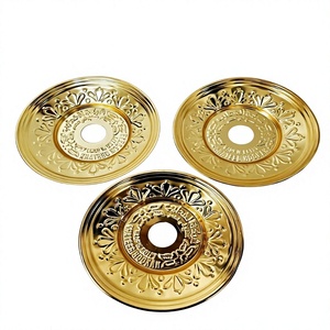 Bandejas Premium para Carbón de Cachimba con Relieve Dorado (25 cm) - Product Image 3