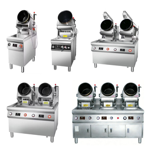 Semikron Gas Automático Cocina <span class=keywords><strong>Wok</strong></span> Máquinas Tambor Rotación Cocina Robot <span class=keywords><strong>Wok</strong></span> Tambor Estilo Fideos Fritos Pasta - Product Image 1