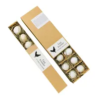 कस्टम अद्वितीय आश्चर्य सजावटी अंडे की ट्रे गत्ता पेपर रोल बटेर हंस ईस्टर उपहार अंडा परिवहन गत्ते का डिब्बा बॉक्स के लिए पैकेजिंग