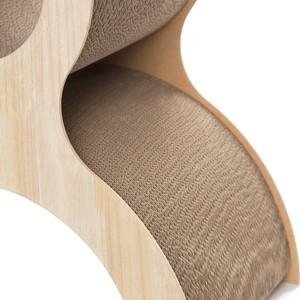 Catopia Moderne Luxe <span class=keywords><strong>Cat</strong></span> Scratcher House Classic Kartonnen Kat <span class=keywords><strong>Lounge</strong></span> Met Sisal Krabplank Voor Kat Spelen - Product Image 4