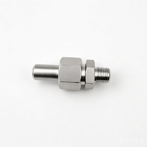 Raccord hydraulique Mingjun en acier inoxydable, connecteur droit soudé, métrique et impérial, à joint conique haute pression - Product Image 2