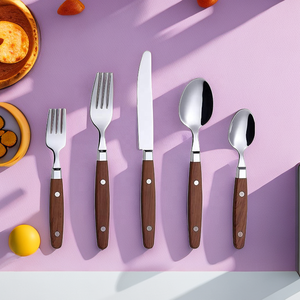 Fabricant WUJO Logo personnalisé Contact alimentaire <span class=keywords><strong>Couverts</strong></span> en plastique en acier inoxydable écologiques pour enfants pour cadeaux promotionnels - Product Image 4