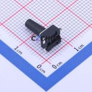 K2-1102SP-Q3SC-04 Tactile Switch SMD-4P,6x6mm Switch 1.8N Vertical Mount 6mm 6mm - Product Image 2