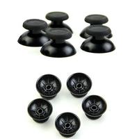 Joysticks analogiques de remplacement noir/gris pour manettes PS5, PS4, Wii, Xbox Series X|S, Xbox 360 – Grips de pouce et accessoires de boutons