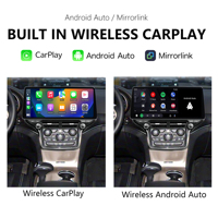 Penhui para Jeep Grand Cherokee 2014-2017, Reproductor de Radio para Auto Android 14 con Sonido Cristalino de 16+512 GB, Pantalla de 12.3 Pulgadas, DSP Multimedia