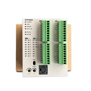Contrôleur PLC mince de la série DVP-SV2, 100% neuf et original, DVP28SV11R2, 16 entrées numériques, 12 sorties relais, contrôleur programmable - Product Image 2