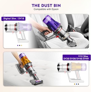 Cubo de basura compatible con D yson SV20 V12 Detect Slim/SV18 V10 Digital Slim Release Bin Reemplazo para la pieza No.965272-01 - Product Image 2