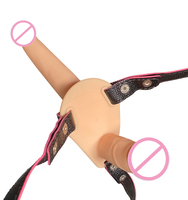 Realistischer Silikon-Strap-on-Dildo mit Höschen, tragbares Erwachsenenspielzeug, weich für Frauen, Paare, Vergnügen, UAE Fat Gun