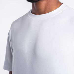 Homens Vestuário 100% Algodão Orgânico Atleta Tripulação Pescoço Oversize Tee Ginásio Manga Curta Homens Camisas - Product Image 6