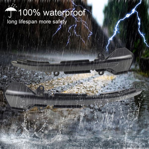 Indicador de luz de señal de giro LED intermitente dinámico para <span class=keywords><strong>Seat</strong></span> Leon MK3 5F 2013-2020, Ibiza MK5 KJ1 2017-2019, <span class=keywords><strong>Arona</strong></span> KJ7 2017-2019 - Product Image 6