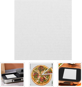 Papiers de cuisson ondulés pour pizza, inserts carrés résistants à l'eau pour boîtes à pizza, pour restaurants et usage domestique - Product Image 4