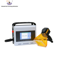 Codeur laser à fibre portable IPS-LH820 20W Raycus MAX, graveur laser pour marquage sur acier inoxydable, aluminium, code de date, lot