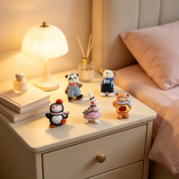 Accessoires miniatures en résine peints à la main, mignons, pour la décoration, accessoires faits main DIY, cadeaux de décoration en gros