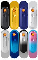 Briquet compact mini en tungstène rechargeable Type-C, briquet portable résistant au vent pour l'extérieur, accessoires pour cigarettes R2260