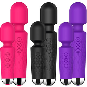 Vibrador <span class=keywords><strong>de</strong></span> Silicona Resistente al por Mayor, Juguete Sexual Personalizado OEM, Vibrador <span class=keywords><strong>de</strong></span> Masaje Clitorial AV para Mujeres, Empaquetado Discreto - Product Image 2