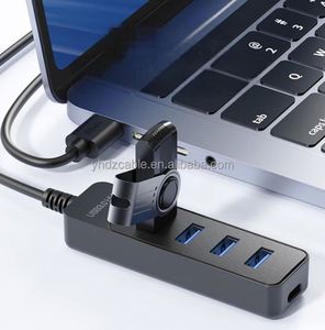 Wholesale <b>USB</b> Splitter Type-C Docking Station Computer 3.0 <b>Hub</b> 4-in-1 <b>USB</b> 3.0 Expansion <b>Hub</b> - Product Image 2