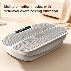 Heim-Fitness <span class=keywords><strong>Mini</strong></span>-Vibrationsplatte Fitnessgerät Geräuscharm 120 Stufen Vibrationsplatte mit LED-Anzeige - Product Image 3