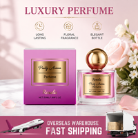 Parfum féminin élégant pour femme, senteur florale fruitée légère, Eau de Toilette 50ml, entrepôt étranger