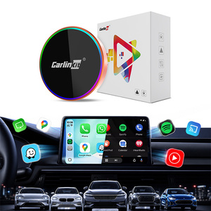 Adaptateur CarPlay sans fil 4 en 1, Android Auto, Mirror Link, dongle CarPlay, plug and play, boîte TV pour voiture, Carlinkit, autoradio pour voiture - Product Image 1