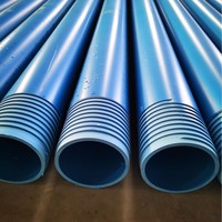 Tuyau filtrant en PVC-U pour puits d'eau profond, 6 pouces, 8 pouces, forage de puits, gaine de forage, écran flexible à fentes, tuyau de forage, filtre à eau