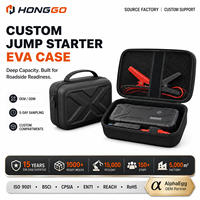 Boîtier EVA personnalisé étanche pour démarreur de voiture, sac de transport portable de protection pour véhicule, idéal pour les dépannages routiers, fabrication OEM/ODM