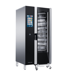 เตาอบไอน้ำอัจฉริยะไฟฟ้าระดับมืออาชีพ แบบคอมบิ สำหรับใช้ในเชิงพาณิชย์ ขนาด 6 ถาด 10 ถาด 20 ถาด ราคา - Product Image 2