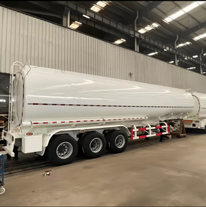 Remolque de tanque de combustible líquido de aleación de aluminio 50, <span class=keywords><strong>000</strong></span> <span class=keywords><strong>litros</strong></span> Semi <span class=keywords><strong>cisterna</strong></span> para petróleo y productos químicos - Product Image 5